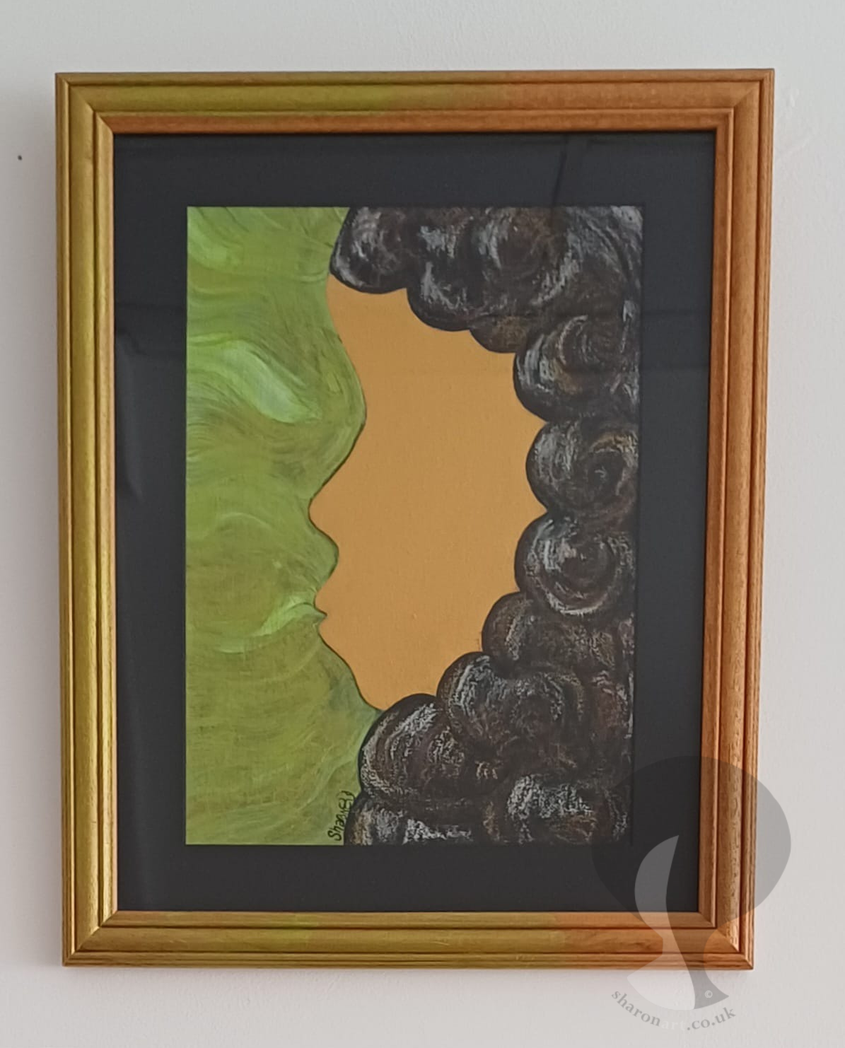 Sublime Exhalation, Framed